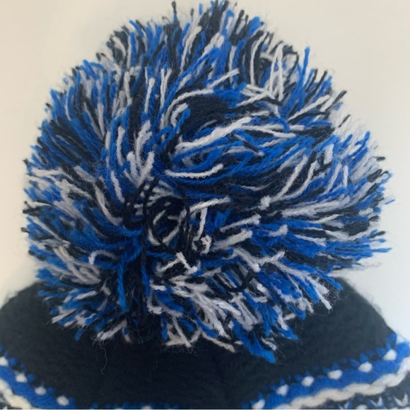 Clam Ice Fishing Stocking Pom Ball Fleece lined winter beanie stocking hat - Picture 7 of 10